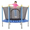 Trampolina Ogrodowa z Siatką dla Dzieci 140 cm 55INCH 80 kg 6+ - VivoSklep.pl