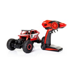 Samochód RC ROCK CRAWLER HB Toys 1:18 Terenowy Zdalnie Sterowany 2,4Ghz Czerwony - VivoSklep.pl