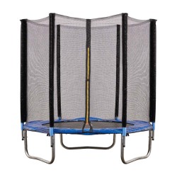 Trampolina Ogrodowa z Siatką dla Dzieci 183 cm 6FT 150 kg 6+ - VivoSklep.pl