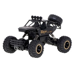 Samochód RC ROCK CRAWLER Terenowy Metalowy Zdalnie Sterowany Czarny - VivoSklep.pl