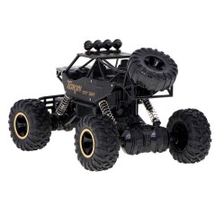 Samochód RC ROCK CRAWLER Terenowy Metalowy Zdalnie Sterowany Czarny -