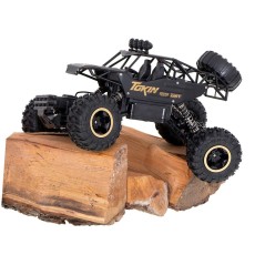 Samochód RC ROCK CRAWLER Terenowy Metalowy Zdalnie Sterowany Czarny -