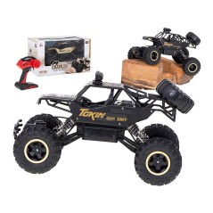 Samochód RC ROCK CRAWLER Terenowy Metalowy Zdalnie Sterowany Czarny -