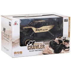 Samochód RC ROCK CRAWLER Terenowy Metalowy Zdalnie Sterowany Czarny -