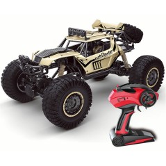 Samochód RC ROCK CRAWLER Buggy Duży 51cm 1:8 Metalowy 2028 E19256 Złot