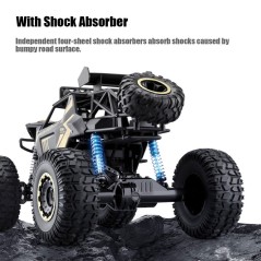 Samochód RC ROCK CRAWLER Buggy Duży 51cm 1:8 Metalowy 2028 E19256 Złot