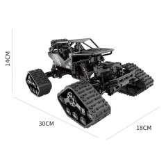 Samochód RC ROCK CRAWLER CLIMBING Auto 2w1 na Gąsienicach LH-C012 Czar