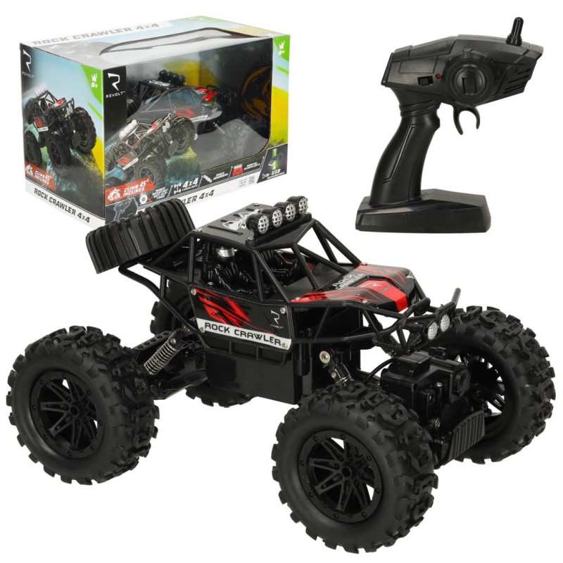 Samochód RC REVOLT 4x4 Zdalnie Sterowany Rock Crawler Terenowy