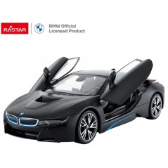 Samochód RC RASTAR 71010 BMW I8 Zdalnie Sterowany Czarny 1:14 - VivoSklep.pl