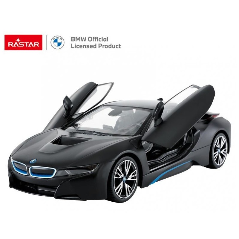 Samochód RC RASTAR 71010 BMW I8 Zdalnie Sterowany Czarny 1:14