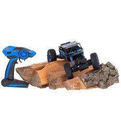 Samochód RC ROCK CRAWLER HB Toys 1:18 Sterowany Dwusilnikowy Niebieski