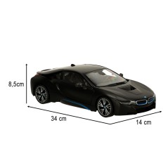 Samochód RC RASTAR 71010 BMW I8 Zdalnie Sterowany Czarny 1:14 - VivoSk