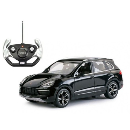 Samochód RC RASTAR 42900 PORSCHE CAYENNE TURBO Zdalnie Sterowany Czarny 1:14 – VivoSklep.pl