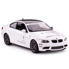 Samochód RC RASTAR 48000 BMW M3 Zdalnie Sterowany na Pilota Biały1:14