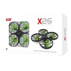 Dron RC SYMA X26 Quadrocopter Zwis Headless Auto Start Omijanie Przesz