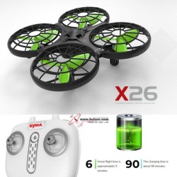 Dron RC SYMA X26 Quadrocopter Zwis Headless Auto Start Omijanie Przesz