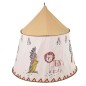 Namiot Domek dla Dzieci TIPI WIGWAM Indiański do Domu Pokoju Ogrodu 110CM