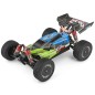 Samochód RC WLtoys 144001 Buggy Off-Road 4x4 Wyścigowy Szybki 60 km/h Zielony