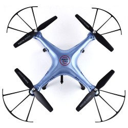 Dron RC SYMA X5HW Quadrocopter z Kamerą FPV Wi-Fi 2,4 GHz Niebieski -