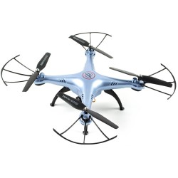 Dron RC SYMA X5HW Quadrocopter z Kamerą FPV Wi-Fi 2,4 GHz Niebieski -