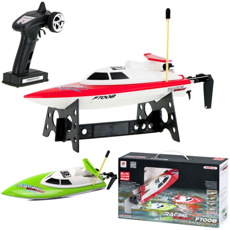 Łódź RC FEILUN FT008 Racing Boat High Speed Motorówka Zdalnie Sterowana Czerwona – VivoSklep.pl