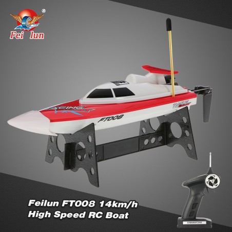 Łódź RC FEILUN FT008 Racing Boat High Speed Motorówka Zdalnie Sterowana Czerwona