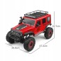 Samochód RC WLToys 104311 JEEP Wrangler ROCK CRAWLER Terenowy Sterowany