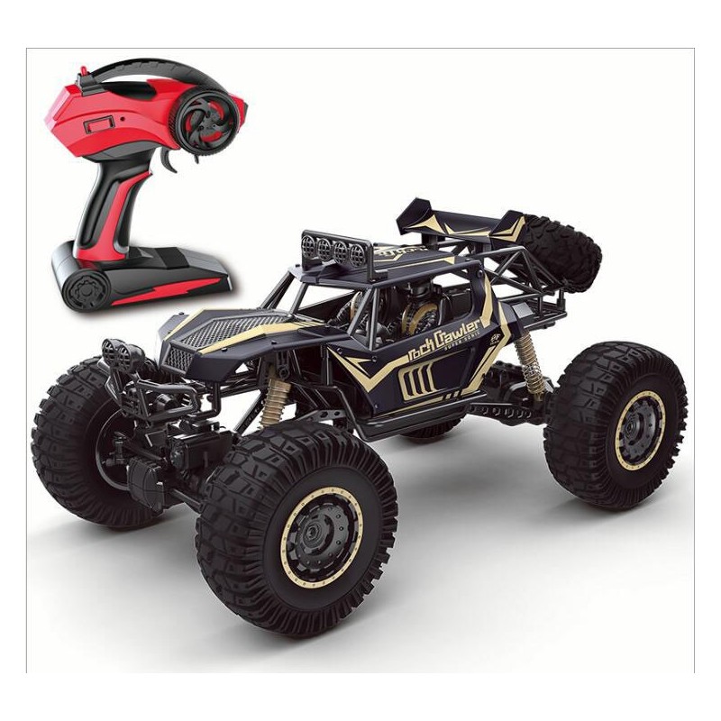 Samochód RC ROCK CRAWLER Duży 51cm Buggy 1:8 Metalowy 2028 E19256 Czarny - VivoSklep.pl