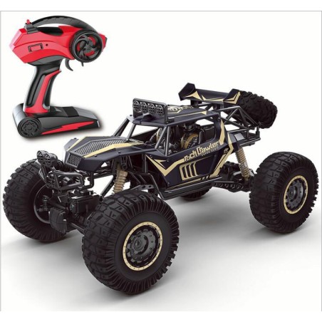 Samochód RC ROCK CRAWLER Duży 51cm Buggy 1:8 Metalowy 2028 E19256 Czarny - VivoSklep.pl