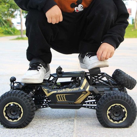 Samochód RC ROCK CRAWLER Buggy Duży 51cm 1:8 Metalowy 2028 E19256 Czarny