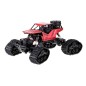 Samochód RC ROCK CRAWLER CLIMBING Auto 2w1 na Gąsienicach LH-C012 Czerwony