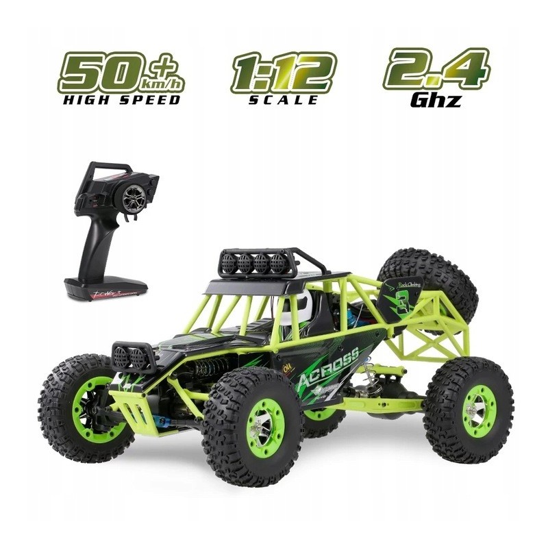 Samochód RC WLToys 12427 Buggy Across 50 km/h Zdalnie Sterowany Terenowy - VivoSklep.pl