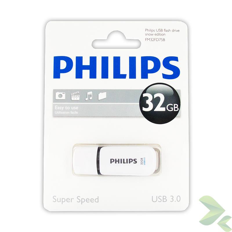 Pendrive 32GB USB 3.0 Philips Snow Edition Szary Pamięć - VivoSklep.pl