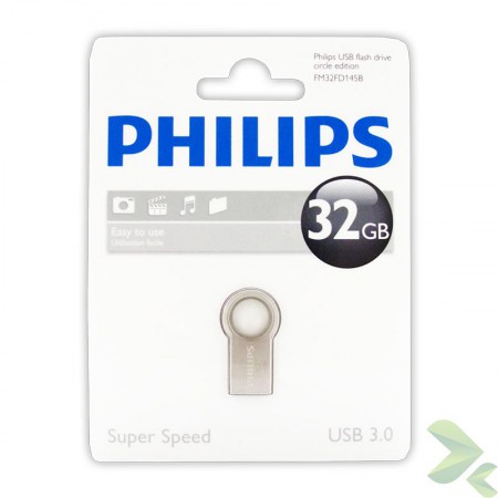 Pendrive 32GB USB 3.0 Philips Circle Edition Metalowy Pamięć
