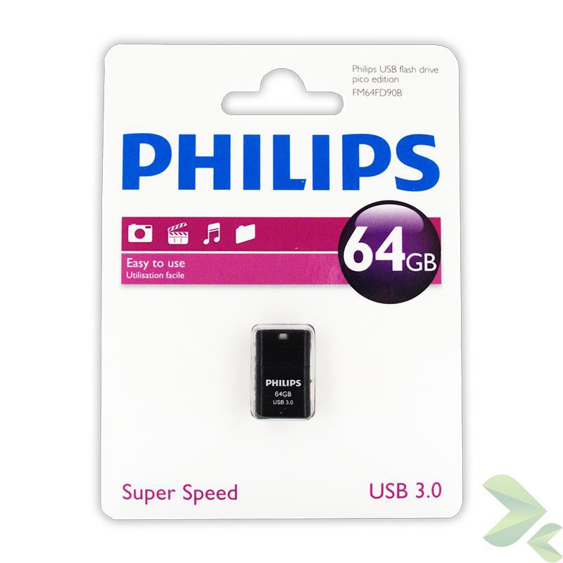 Pendrive 64GB USB 3.0 Philips Pico Edition Pamięć Flash - VivoSklep.pl