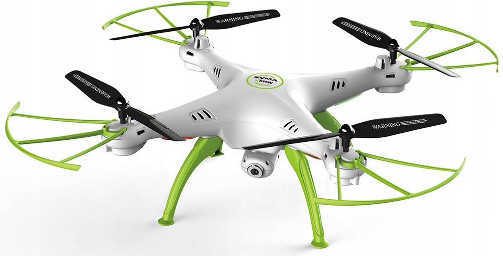 Dron RC SYMA X5HW Quadrocopter z Kamerą FPV Wi-Fi 2,4 GHz Biały - VivoSklep.pl 3