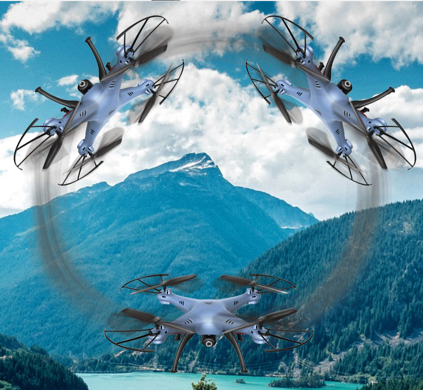 Dron RC SYMA X5HW Quadrocopter z Kamerą FPV Wi-Fi 2,4 GHz Biały - VivoSklep.pl 6