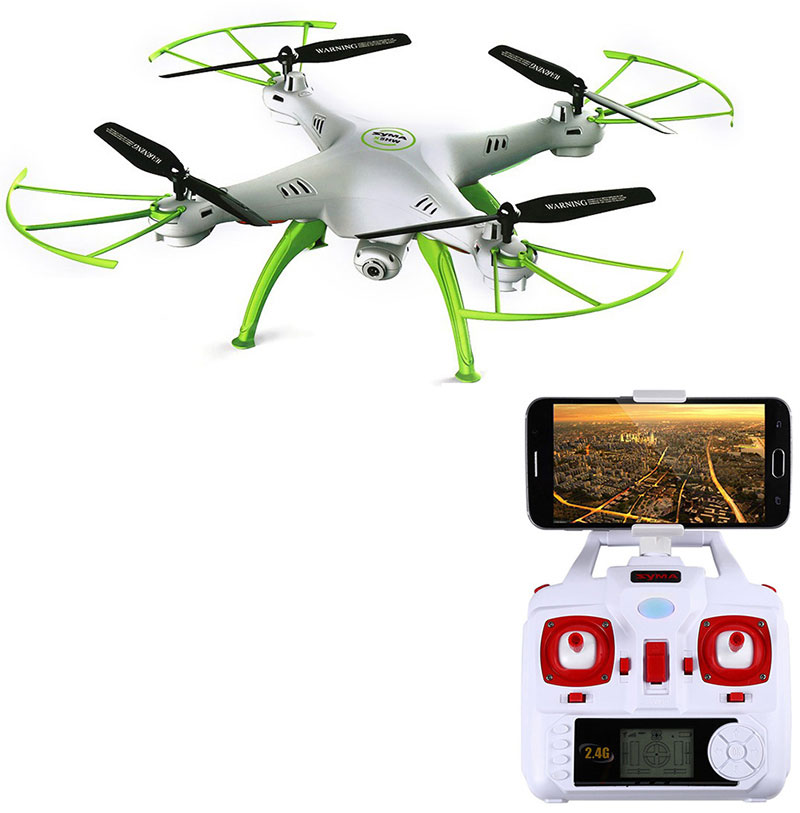 Dron RC SYMA X5HW Quadrocopter z Kamerą FPV Wi-Fi 2,4 GHz Biały - VivoSklep.pl 14
