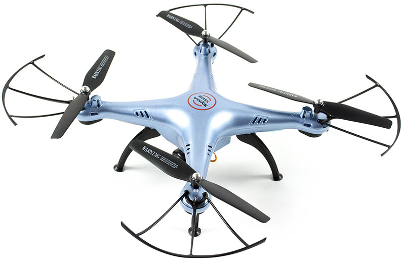 Dron RC SYMA X5HW Quadrocopter z Kamerą FPV Wi-Fi 2,4 GHz Niebieski - VivoSklep.pl 9