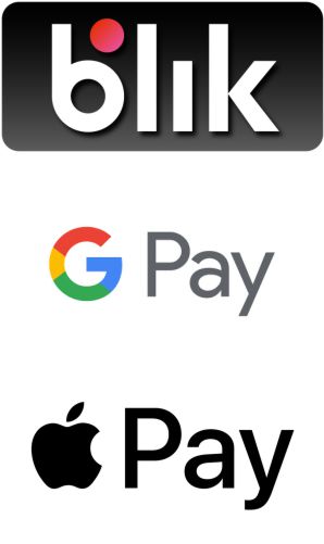 logo blik google pay apple pay vivosklep 2